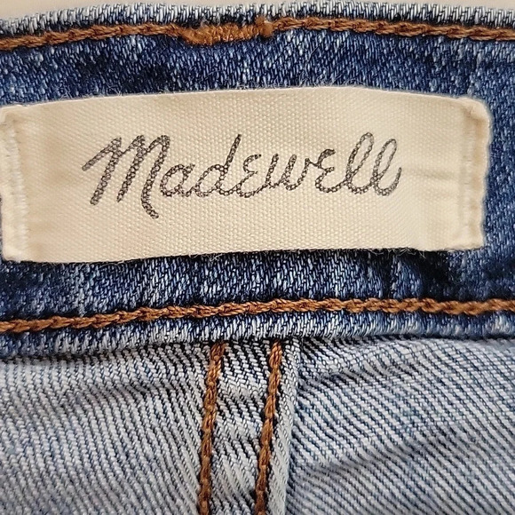 Madewell The High Rise Slim Boy Jean - Size 23 - Picture 8 of 11